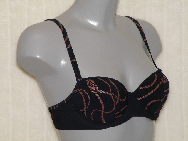Marlies Dekkers Badmode Eco Warrior zwart/print soft-cup bikinitop