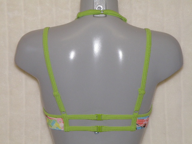 Marlies Dekkers Badmode Yellow Submarine print/groen voorgevormde bikinitop