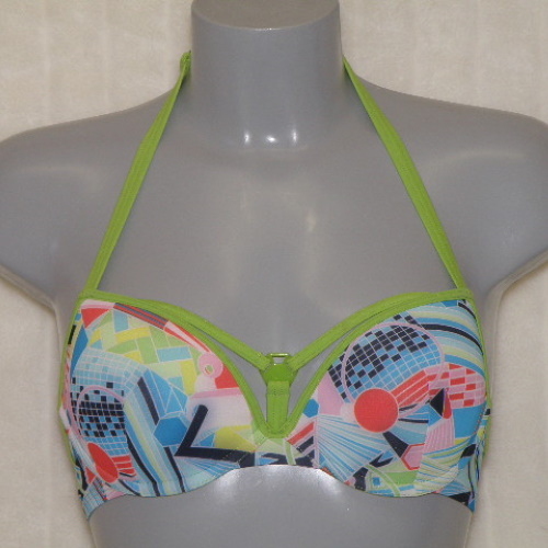 Marlies Dekkers Badmode Yellow Submarine print/groen voorgevormde bikinitop