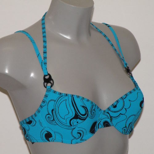 Marlies Dekkers Badmode Wes Wilson Deep blauw/zwart voorgevormde bikinitop