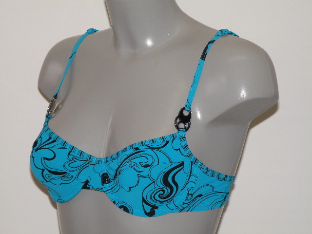 Marlies Dekkers Badmode Wes Wilson Deep blauw/zwart soft-cup bikinitop