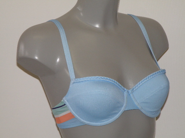 Marlies Dekkers Badmode Stanley Beach blauw/print voorgevormde bh