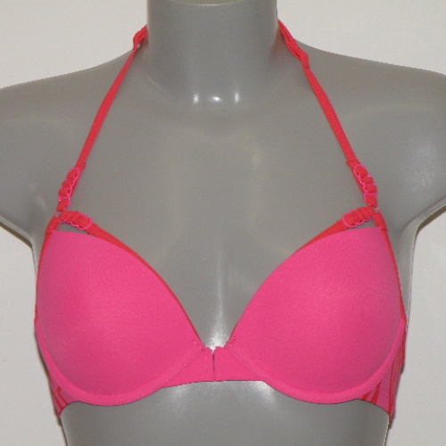 Marlies Dekkers Badmode Ta Moko roze/rood voorgevormde bikinitop