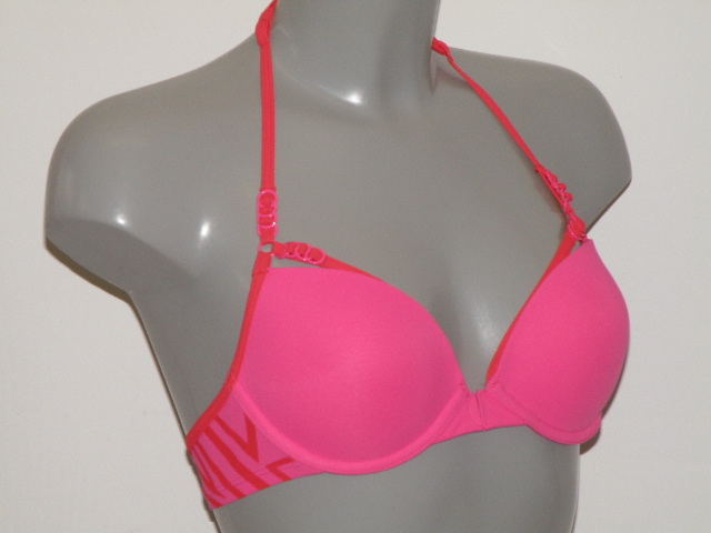 Marlies Dekkers Badmode Ta Moko roze/rood voorgevormde bikinitop