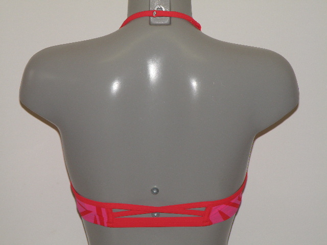 Marlies Dekkers Badmode Ta Moko roze/rood voorgevormde bikinitop