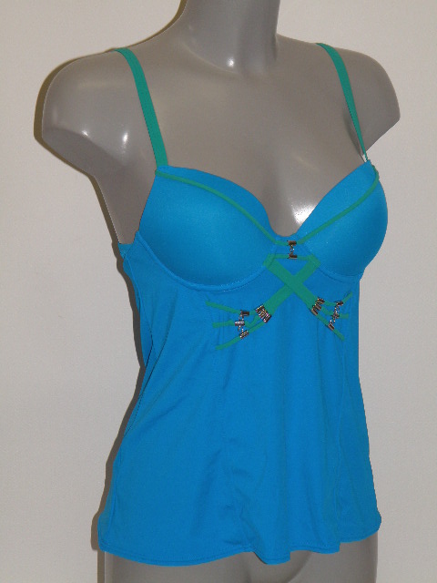 Marlies Dekkers Badmode Sea Gypsy blauw tankini top