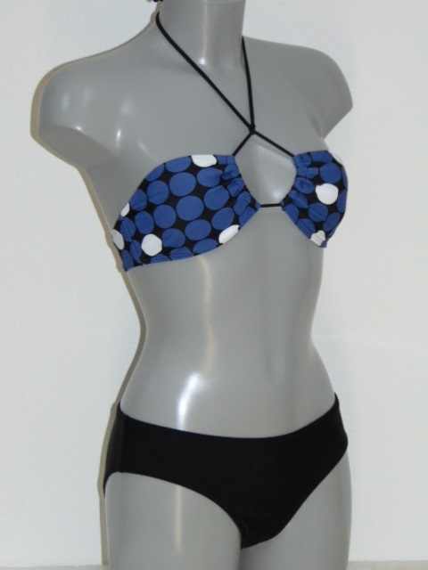 Nickey Nobel Retro zwart/paars bikini set
