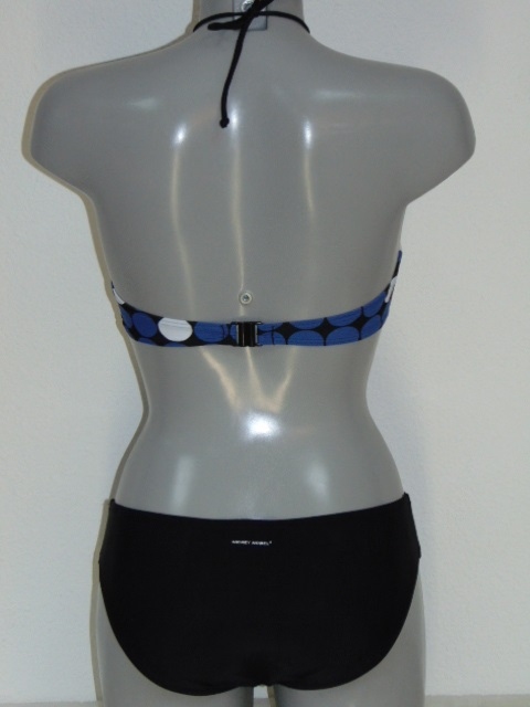 Nickey Nobel Retro zwart/paars bikini set