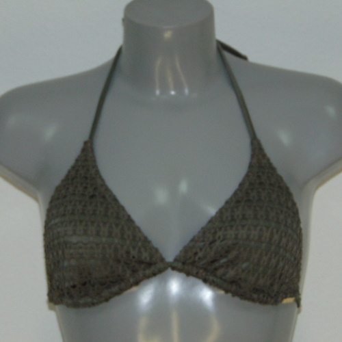 Sapph Badmode Bubbles khaki voorgevormde bikinitop