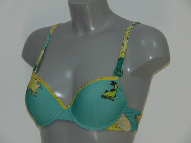 Marlies Dekkers Badmode Ojiya groen push up bikinitop