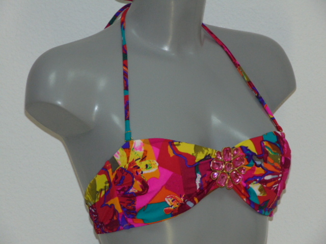 Sapph Badmode Mission Bay rood voorgevormde bikinitop