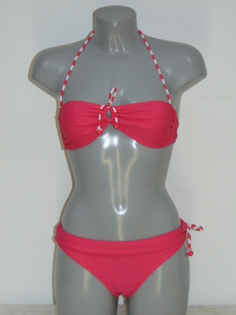 Shiwi Pattern coral bikini set