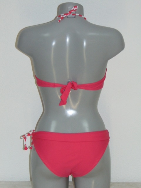 Shiwi Pattern coral bikini set