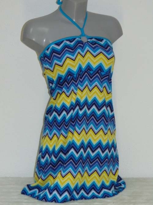 Shiwi Rainbow blauw strandjurk