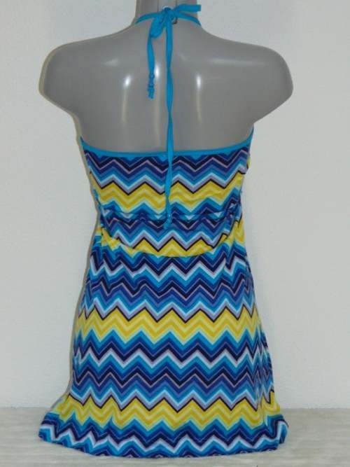 Shiwi Rainbow blauw strandjurk