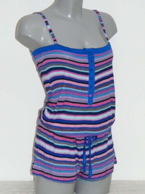 Shiwi Pixie blauw/roze strandmode
