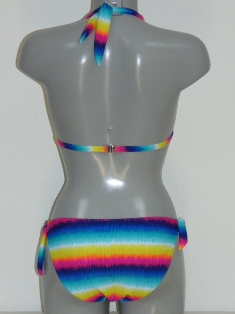 Shiwi Rainbow blauw/multicolor bikini set