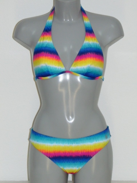 Shiwi Rainbow blauw/multicolor bikini set
