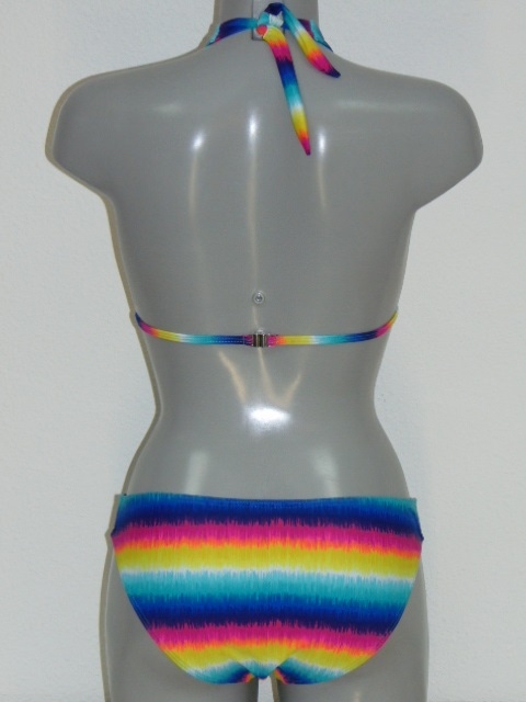 Shiwi Rainbow blauw/multicolor bikini set