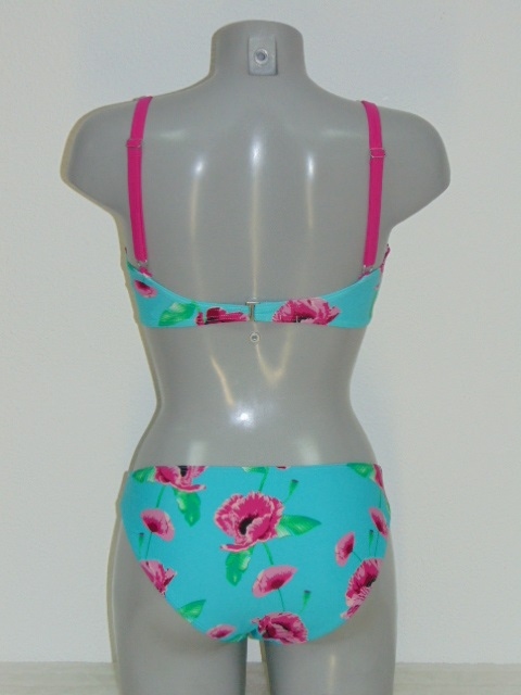 Shiwi Fiona blauw/roze bikini set