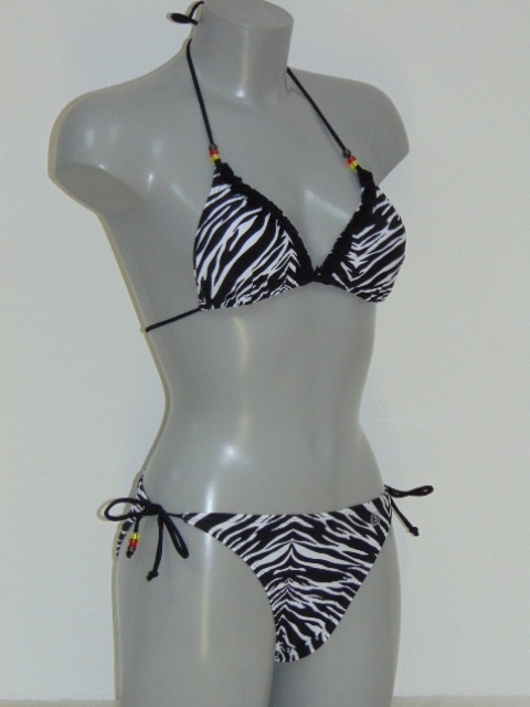Shiwi Joyce zwart/wit bikini set