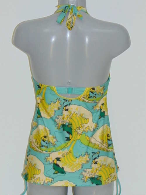 Marlies Dekkers Badmode Ojiya groen tankini top