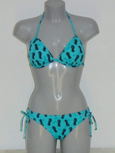 Shiwi Pineapple groen/print bikini set
