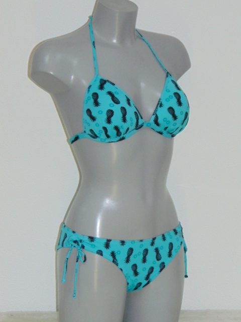 Shiwi Pineapple groen/print bikini set