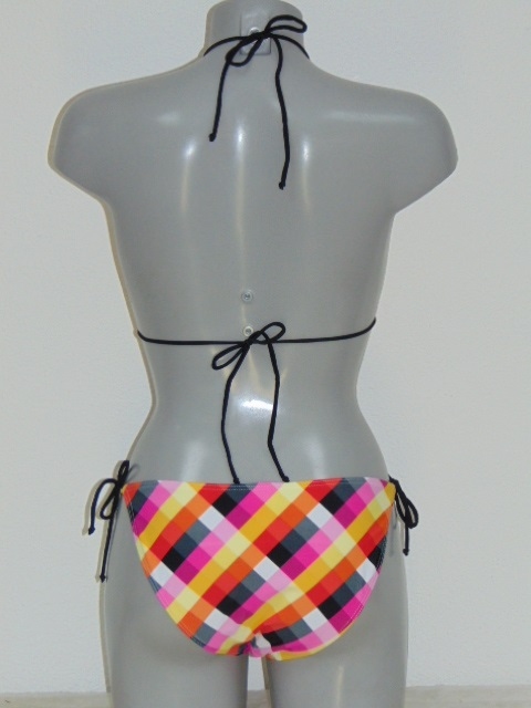 Shiwi Bardot oranje/roze bikini set