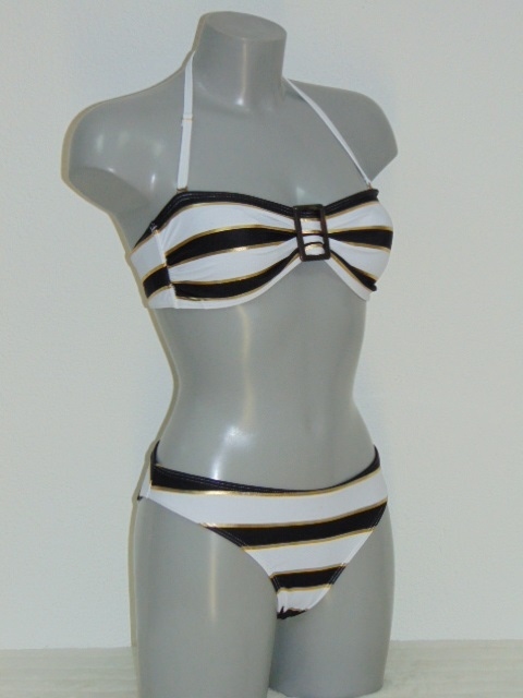 Shiwi Farao zwart/wit bikini set