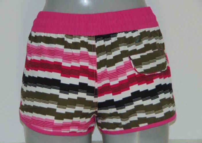 Shiwi Blocks roze/wit beach short