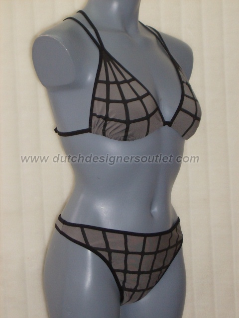 Marlies Dekkers Secret Spider grijs/zwart setjes