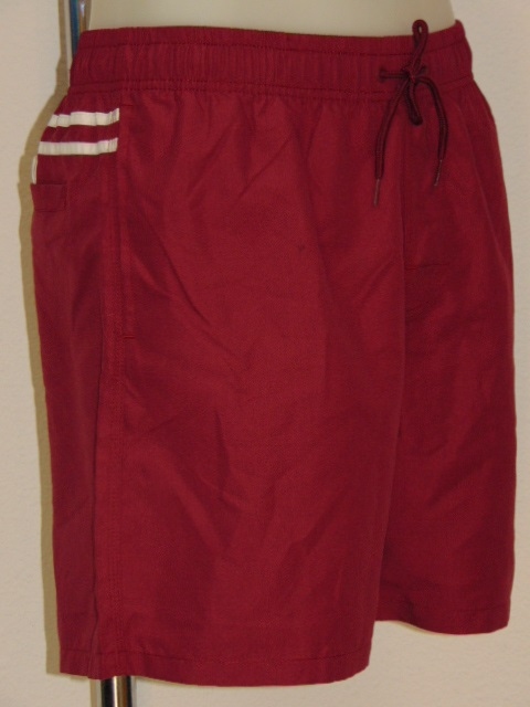 Shiwi Heren Basic rood/wit zwemshort