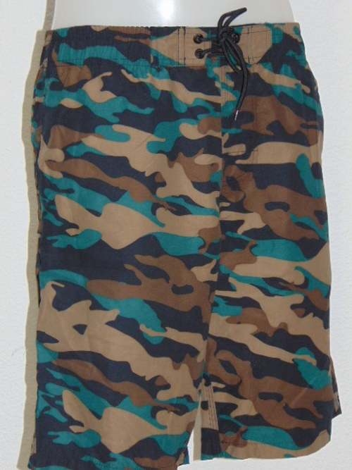 Shiwi Heren Camo bruin zwemshort
