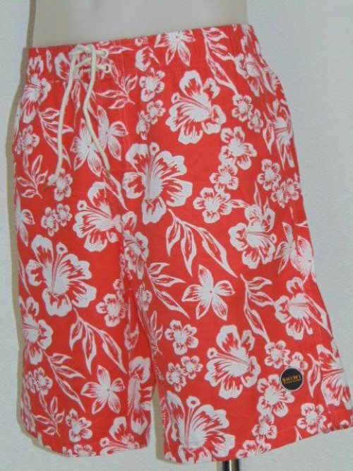 Shiwi Heren Lotus rood/wit zwemshort