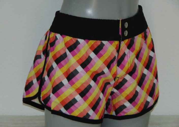 Shiwi Triangled geel/roze beach short