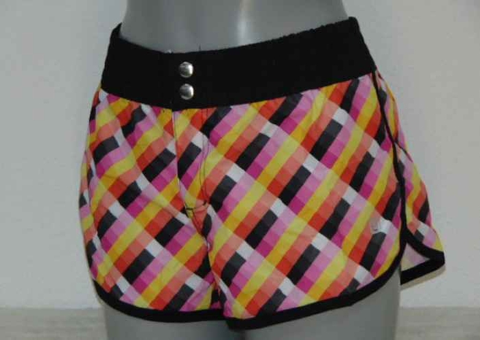 Shiwi Triangled geel/roze beach short