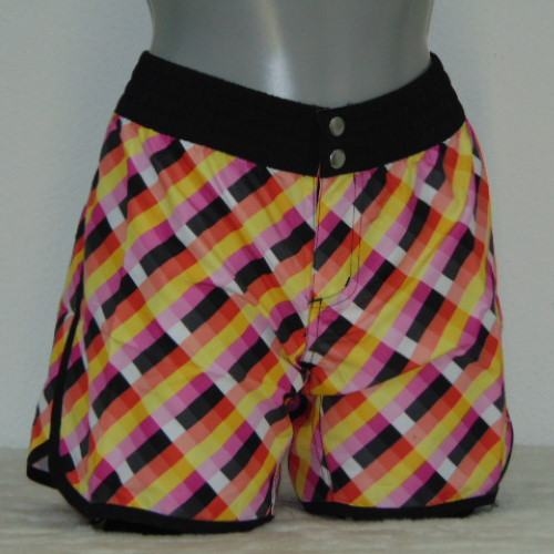 Shiwi Triangled geel/roze beach short