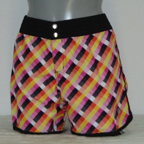 Shiwi Triangled geel/roze beach short