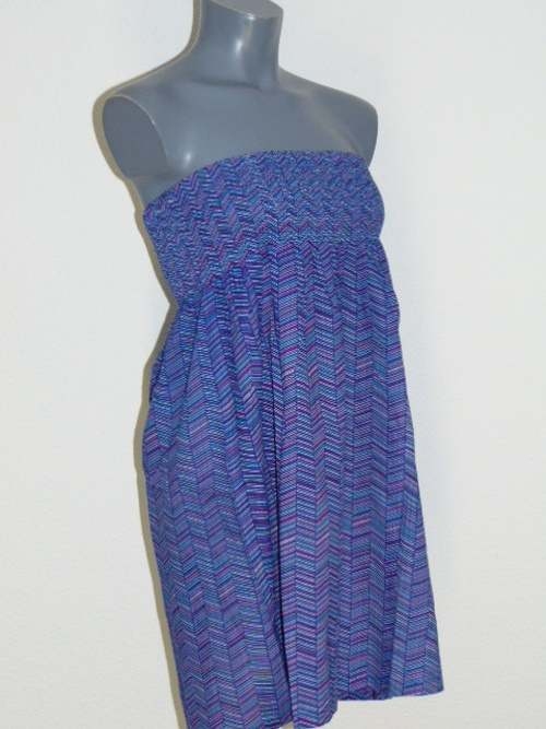 Shiwi Balein blauw strandjurk