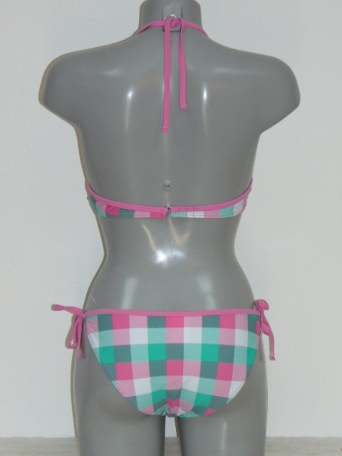 Shiwi Subject roze/groen bikini set