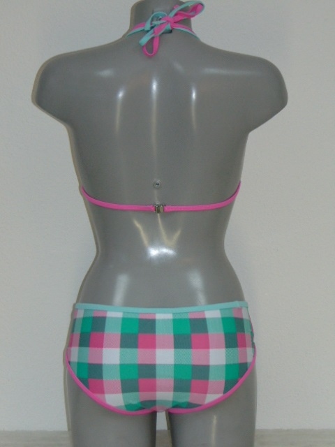 Shiwi Subject roze/groen bikini set