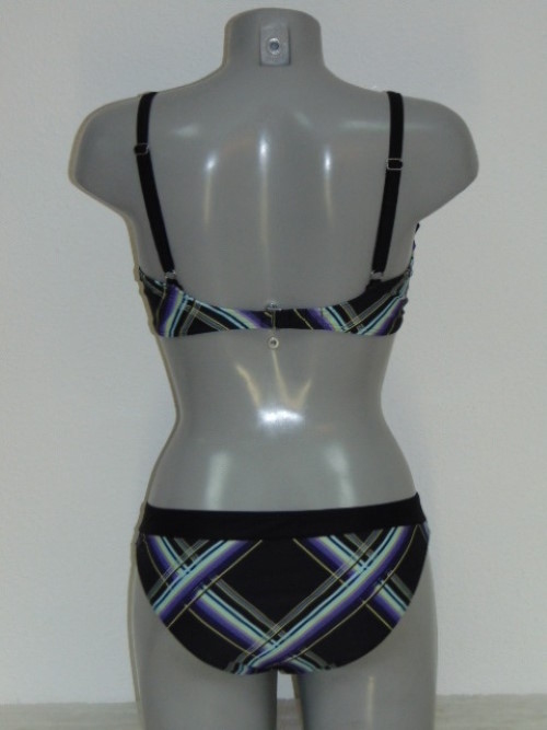 Shiwi Gaby zwart/geel bikini set