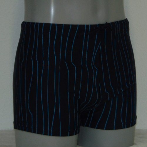 Shiwi Heren Pinstripe marine blauw zwemboxer