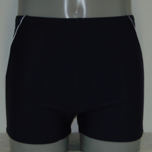 Shiwi Heren Pinstripe marine blauw/print zwemboxer