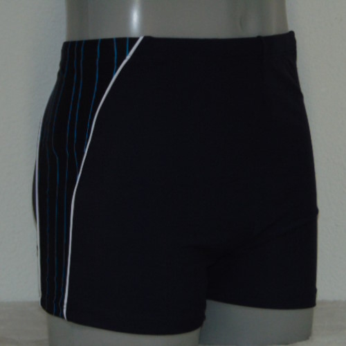 Shiwi Heren Pinstripe marine blauw/print zwemboxer