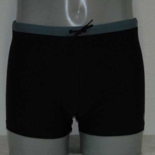 Shiwi Heren Basic zwart/grijs zwemboxer