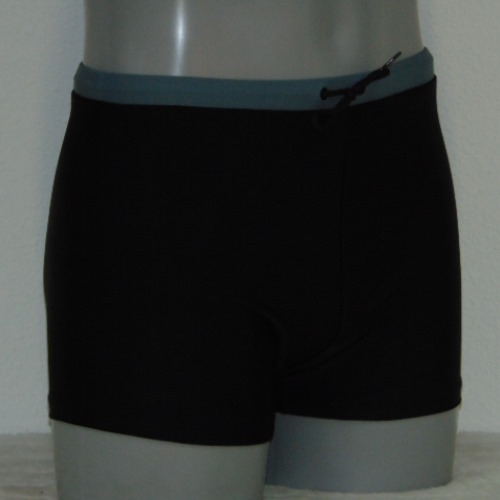 Shiwi Heren Basic zwart/grijs zwemboxer