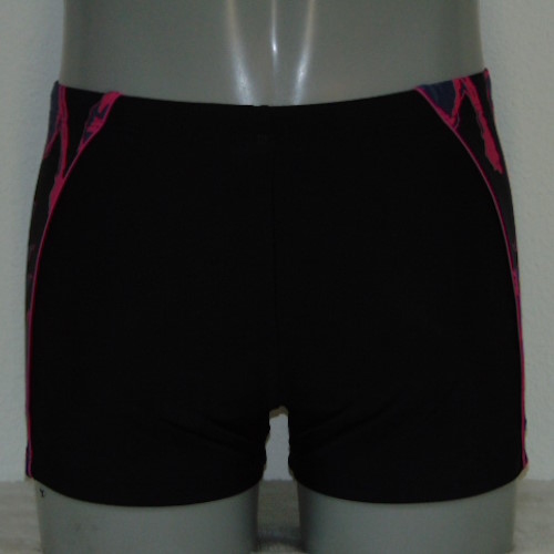 Shiwi Heren Orchid zwart/roze zwemboxer