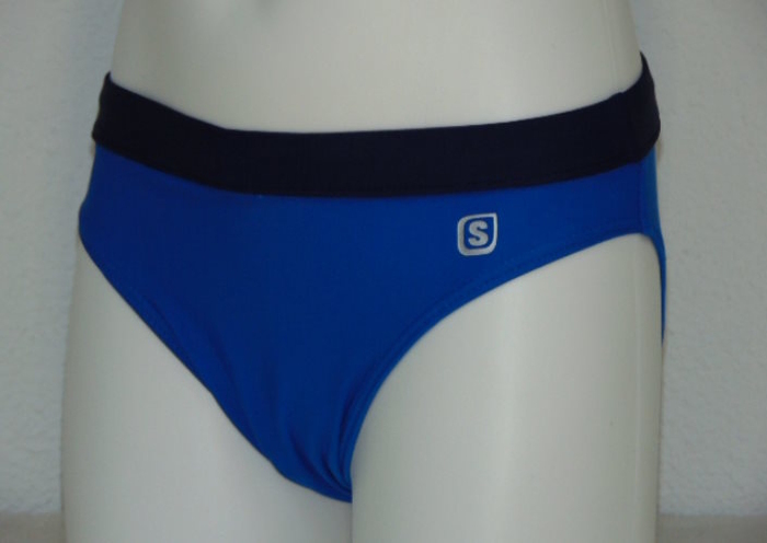 Shiwi Heren Contrast blauw zwemslip